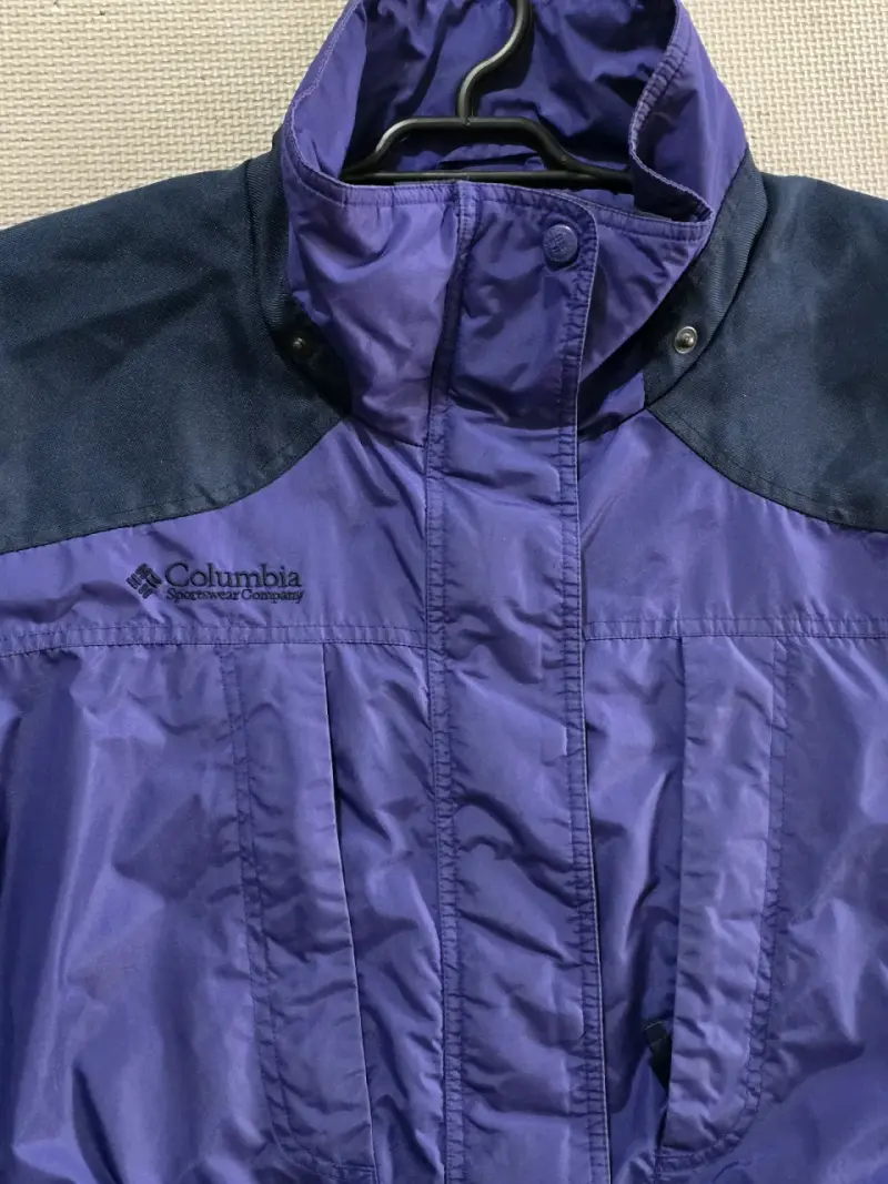 Chaqueta impermeable Columbia morada L - 3