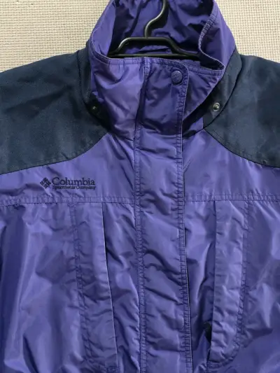 Chaqueta impermeable Columbia morada L - miniatura 3