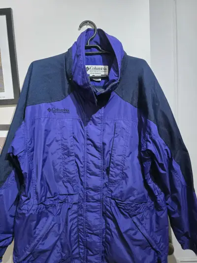 Chaqueta impermeable Columbia morada L - miniatura 4