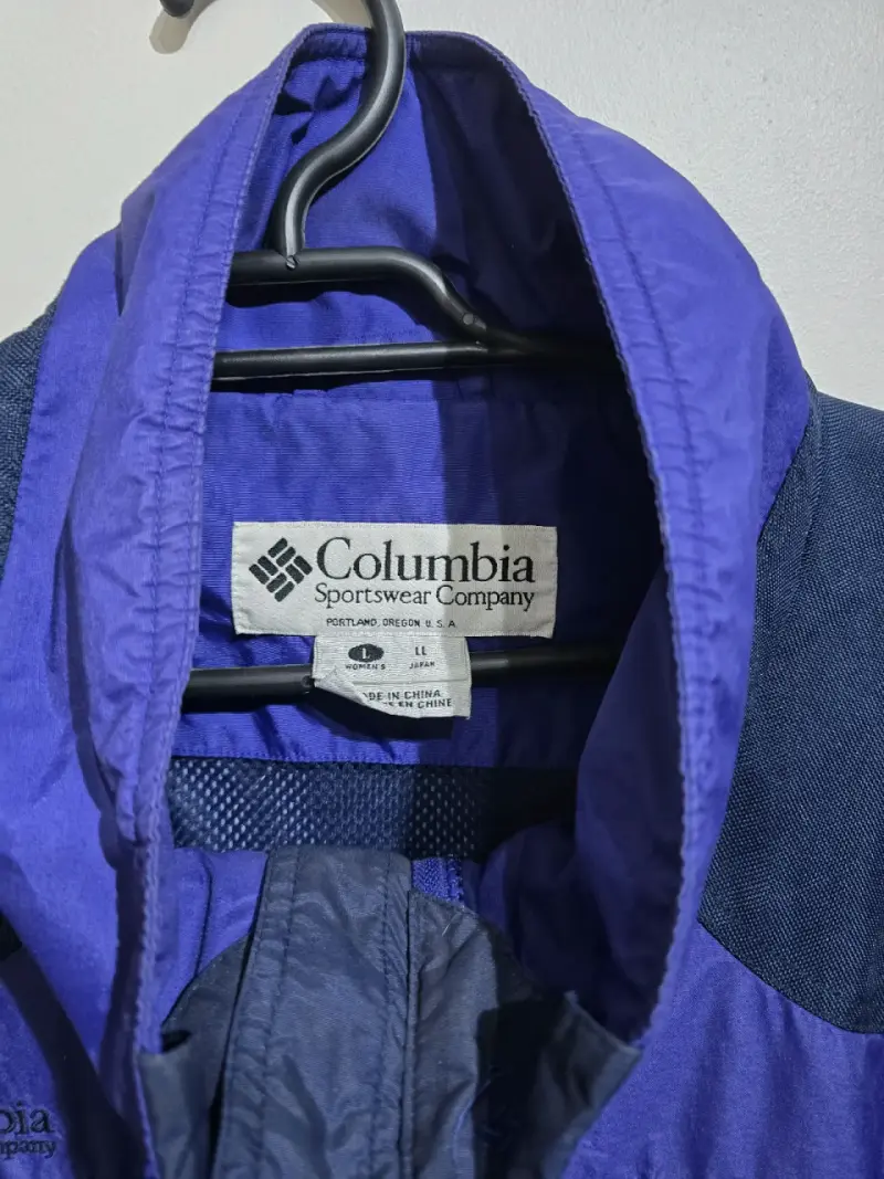 Chaqueta impermeable Columbia morada L - 6