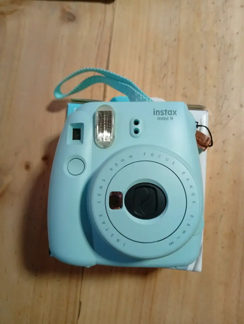 Cámara instantánea Fujifilm Instax Mini 9 azul - 3