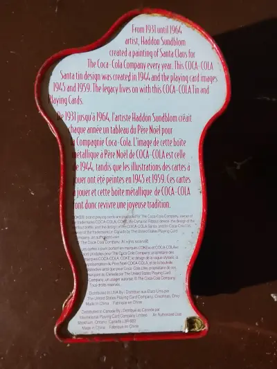 Figura decorativa de Papá Noel vintage - miniatura 4