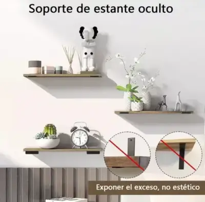 Soporte de estante de pared resistente - miniatura 6