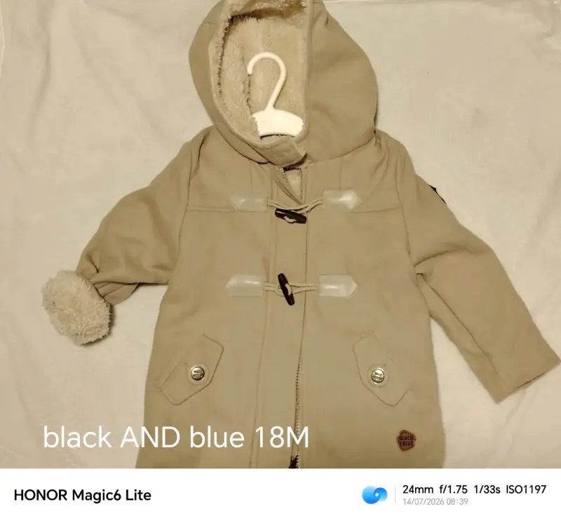 Abrigo infantil / parka infantil - 1