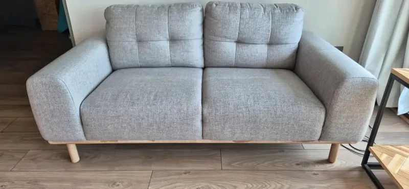 Sofa Rosen Biada 2 cuerpos gris - 1