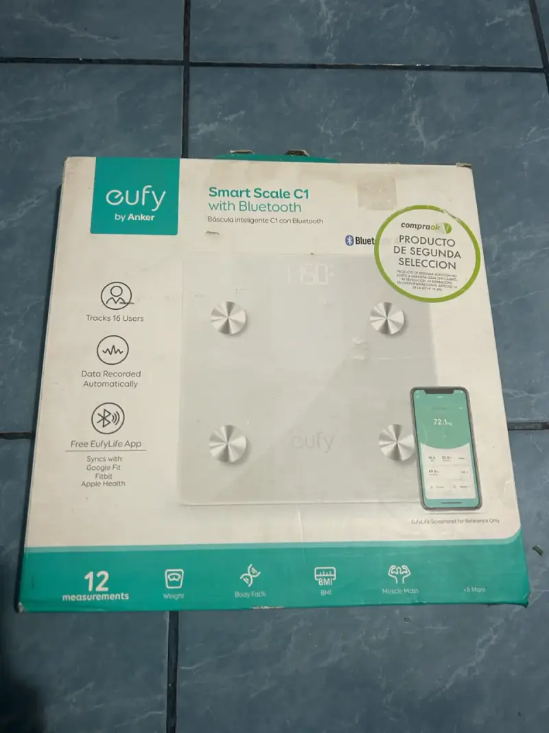 Báscula inteligente Eufy C1 con Bluetooth