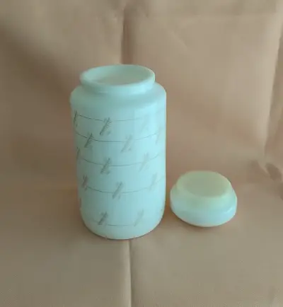 Frasco Milk Glass Vintage - miniatura 3