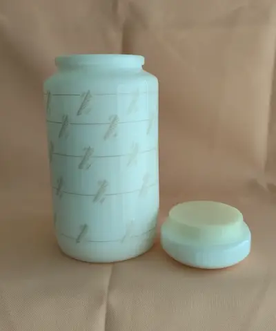 Frasco Milk Glass Vintage - miniatura 5