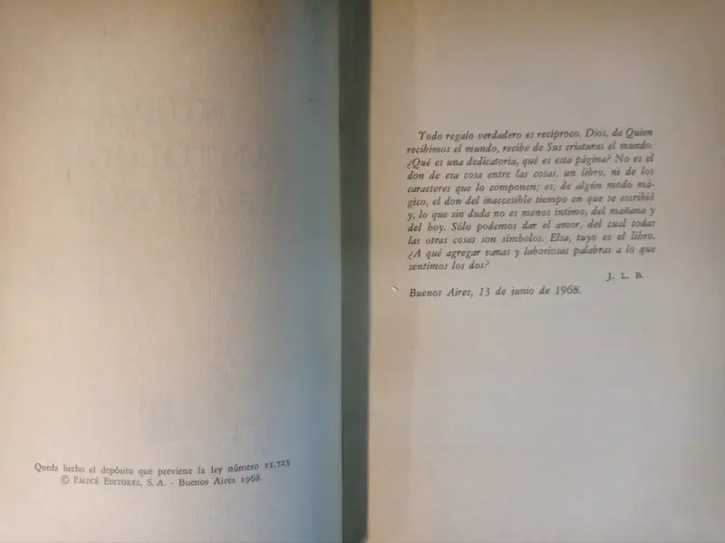 Libro 'Nueva Antología Personal' de Borges - 3