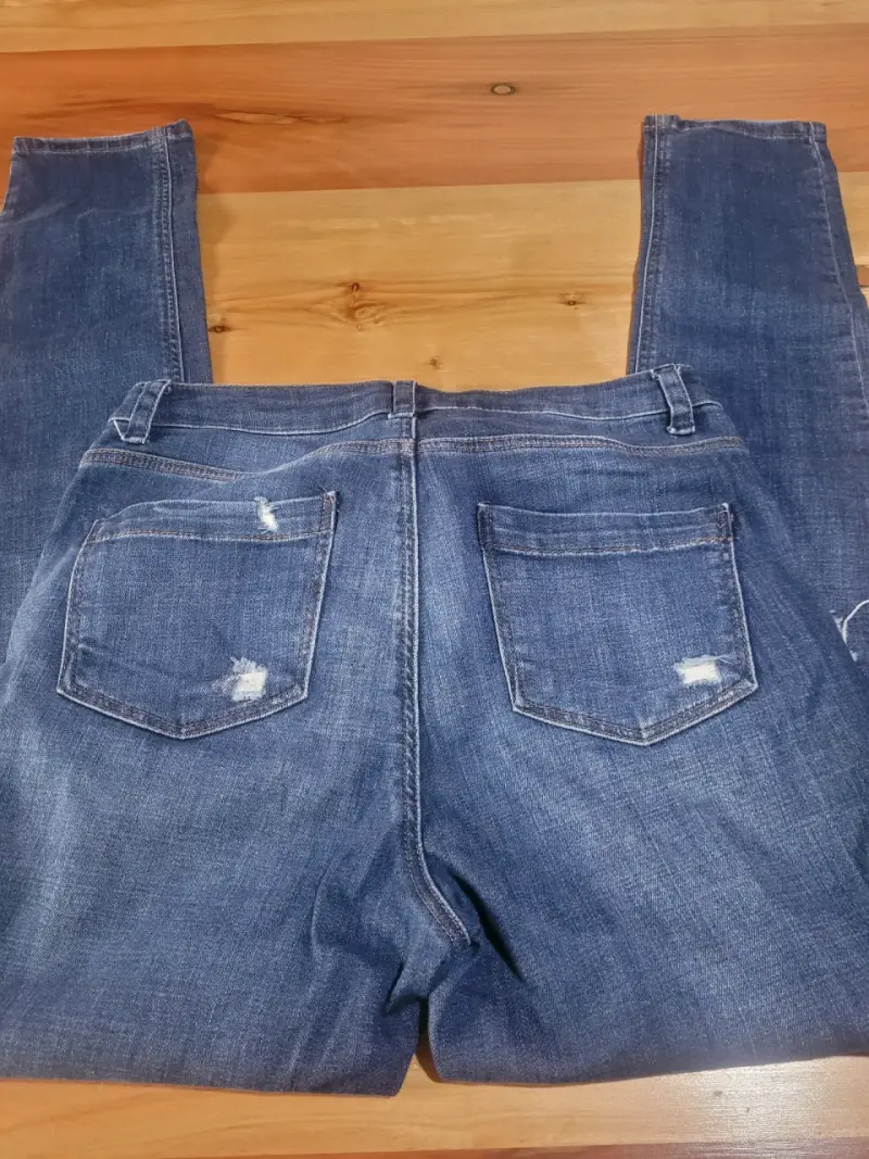 Jeans Moto desgastados para mujer - 3