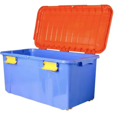 Caja plástica de almacenamiento grande - miniatura 1