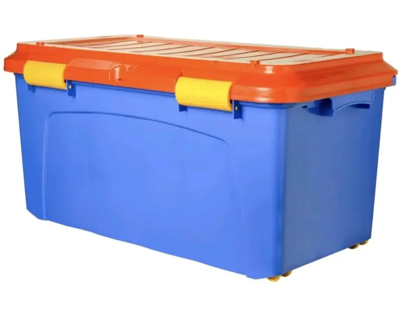 Caja plástica de almacenamiento grande - 2