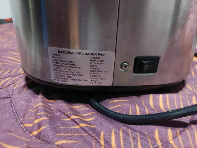 Máquina de pan Recco multifuncional - 3