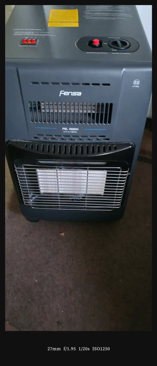 Estufa a gas Fensa FEL 1500H - 1