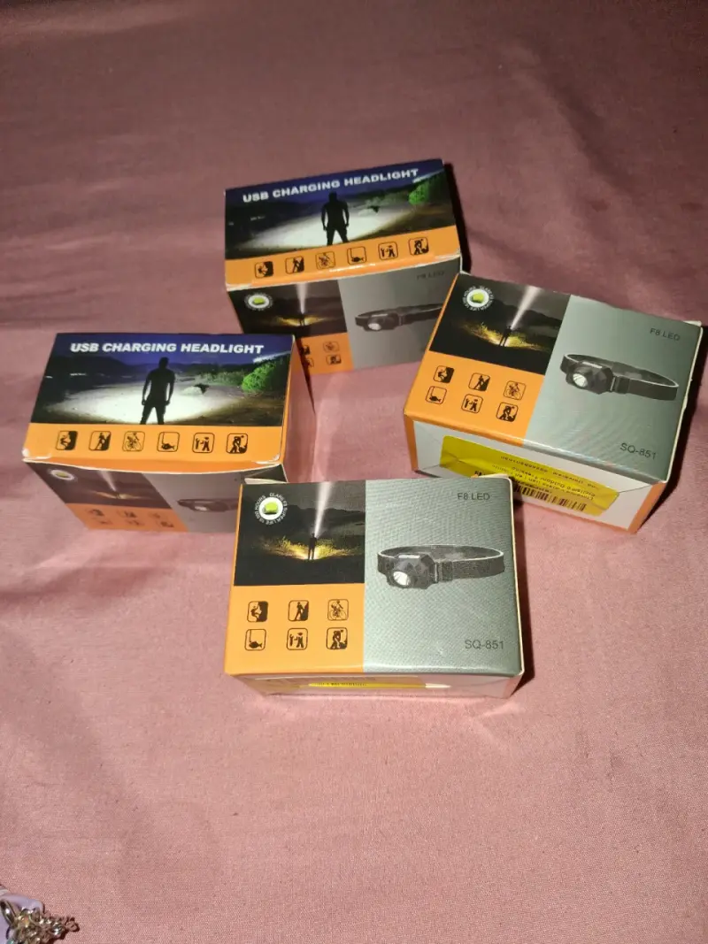 Linterna de cabeza recargable USB-C - 2