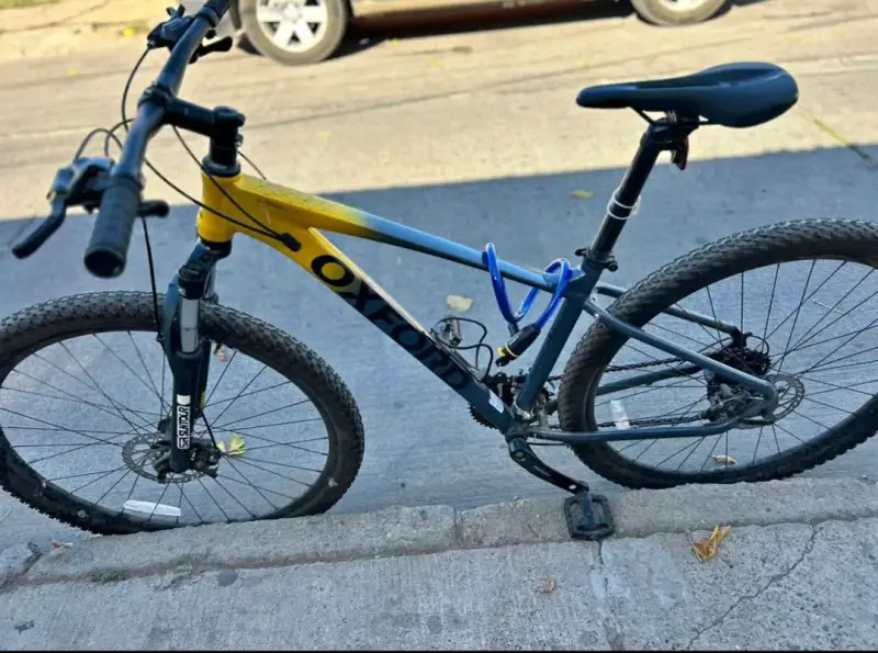 Bicicleta Oxford montaña amarilla y negra - 6