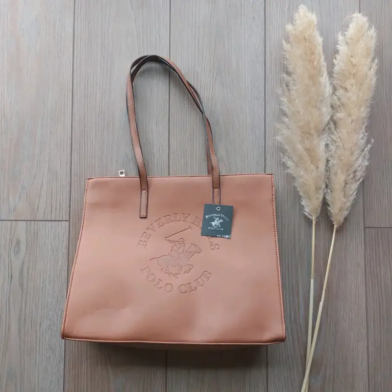 Bolso tote rojo Beverly Hills Polo Club - 4