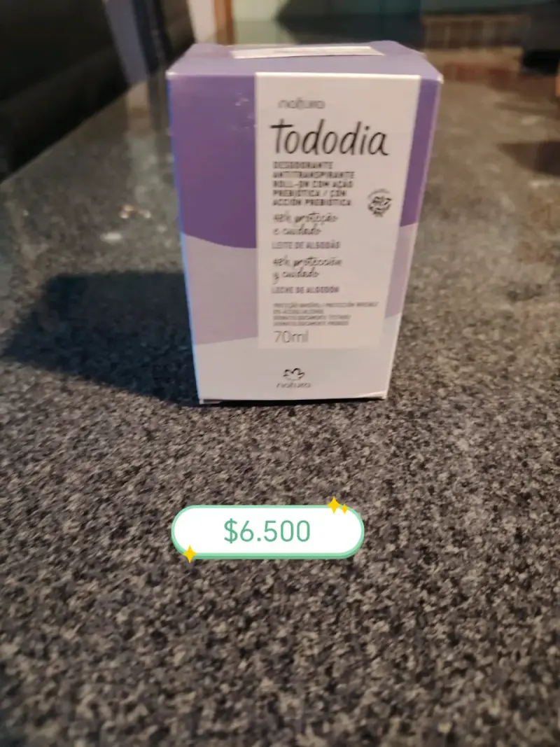 Desodorante Natura Tododia Leche de Algodón 70ml