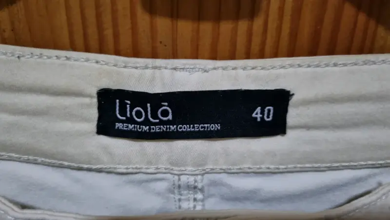 Pantalones beige Liola talla 40 - 3