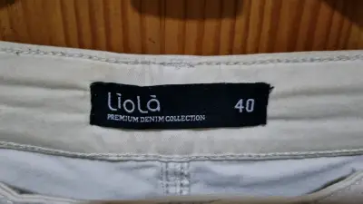 Pantalones beige Liola talla 40 - miniatura 3