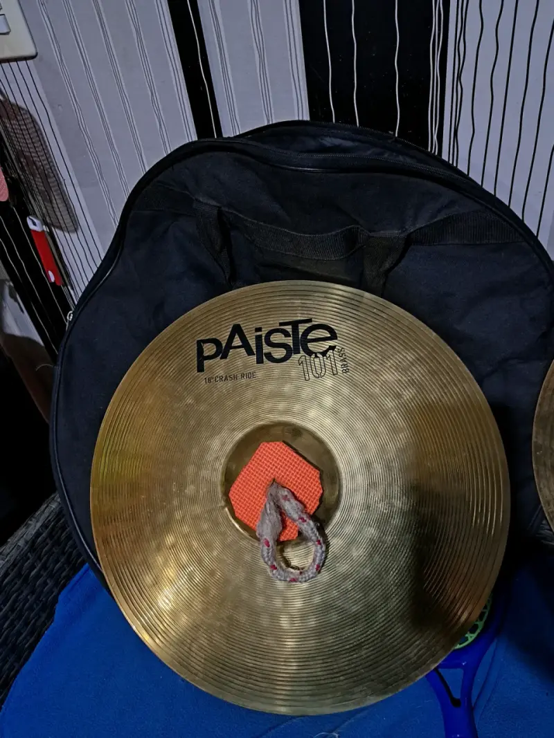 Platillo Paiste 101 Crash Ride 18 pulgadas - 1