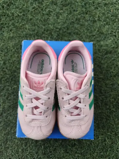 Zapatillas Adidas Gazelle para niños rosadas - miniatura 4