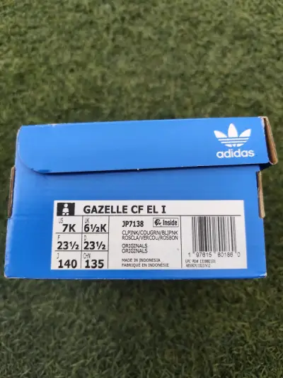 Zapatillas Adidas Gazelle para niños rosadas - miniatura 6