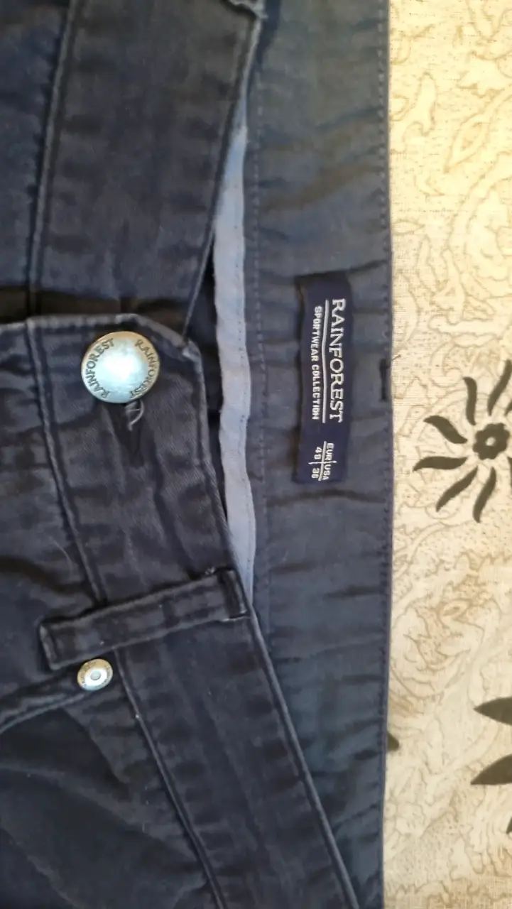 Pantalon azul marino para hombre talla 48 - 2