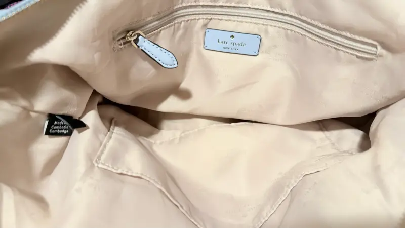 Bolso tote azul Kate Spade - 3