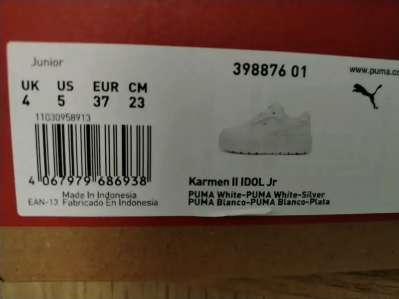 Zapatillas blancas Puma Karmen II idol - 6