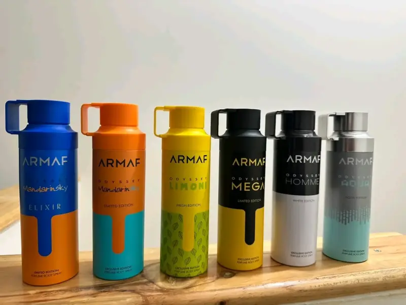 Set de body sprays Armaf Odyssey edición limitada - 1