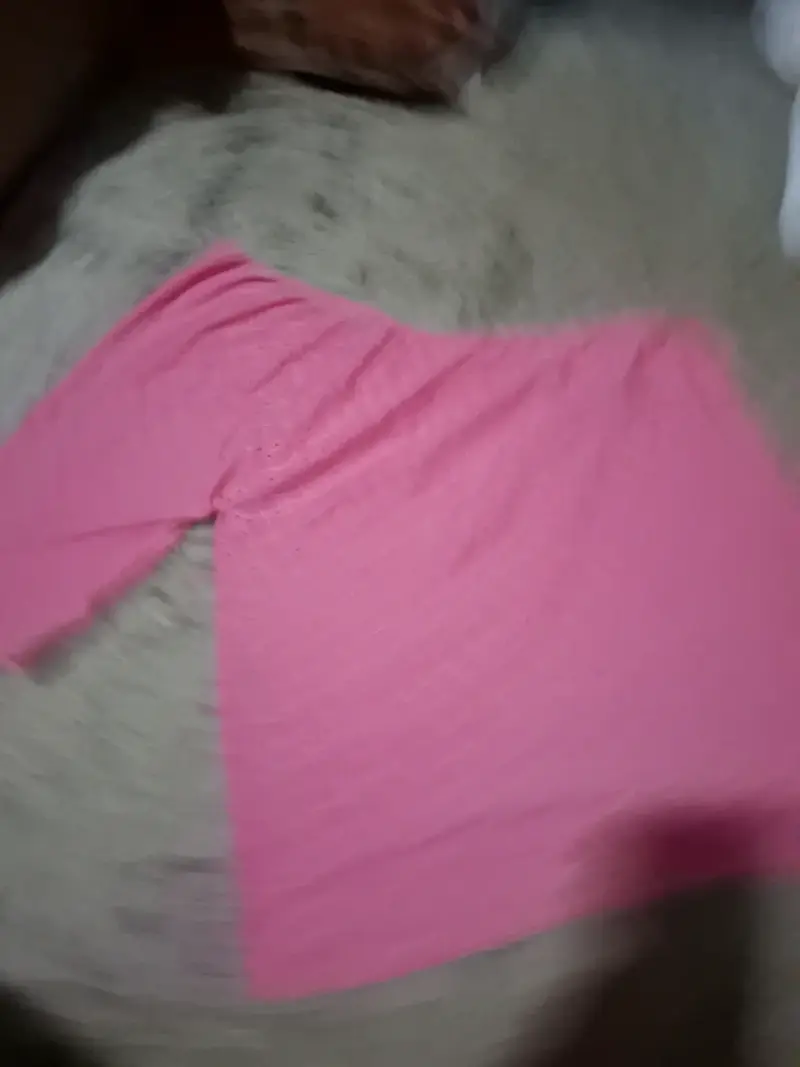 Polera roja con volantes para mujer - 2