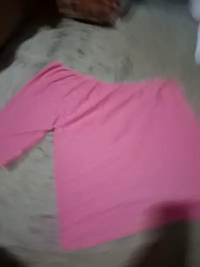 Polera roja con volantes para mujer - miniatura 2