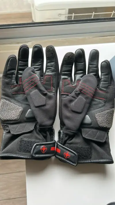 Guantes de moto negros marca Kore - miniatura 5