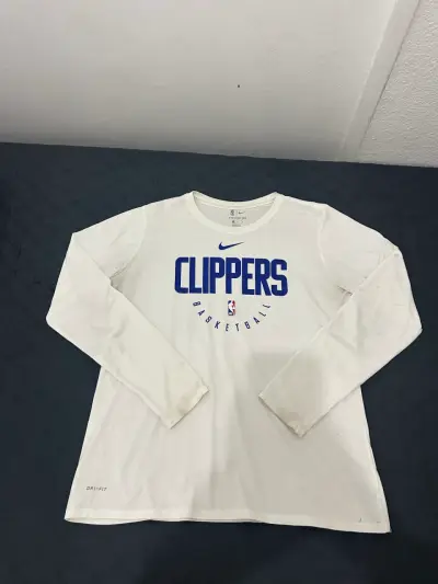 Polera Nike Clippers NBA blanca - miniatura 2