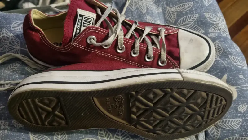 Zapatillas Converse All Star burdeos - 1