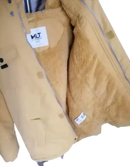 Chaqueta Amarilla con Capucha MLT - 3