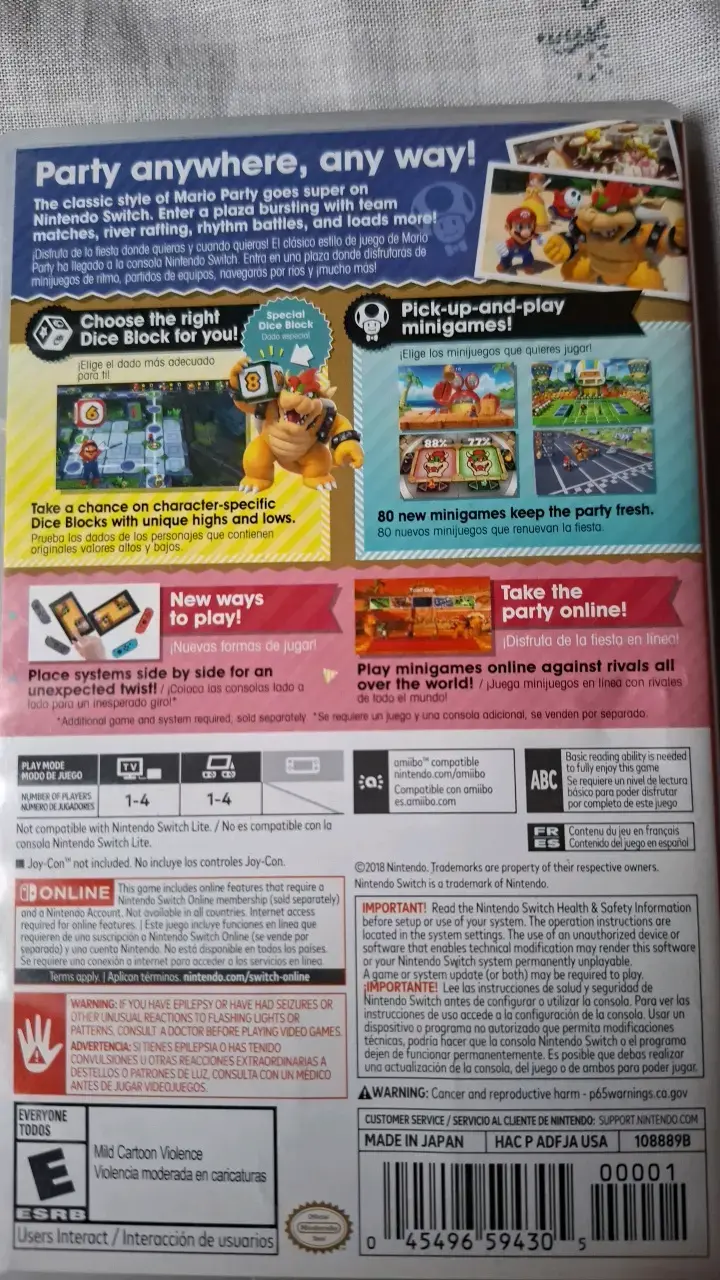 Juego Super Mario Party para Nintendo Switch - 2