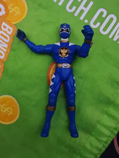 Figura de acción Power Ranger azul - miniatura 1