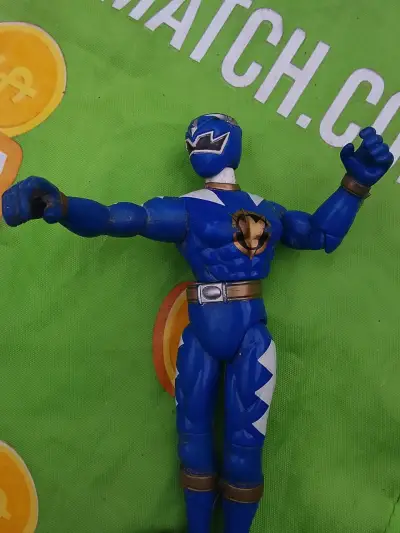 Figura de acción Power Ranger azul - miniatura 2