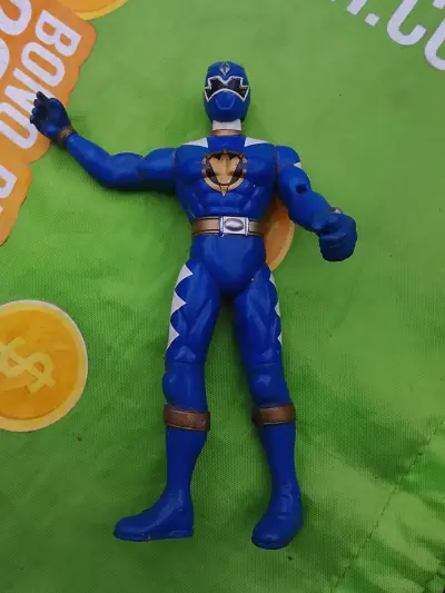Figura de acción Power Ranger azul - miniatura 3