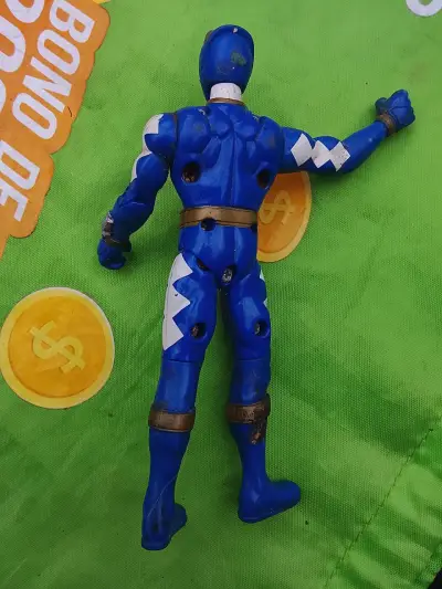 Figura de acción Power Ranger azul - miniatura 4