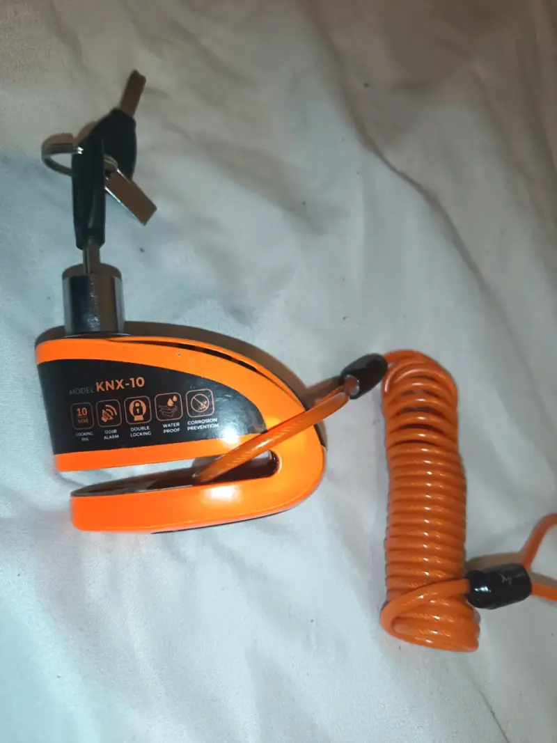 Candado de disco Kovix Overlord con alarma - 2