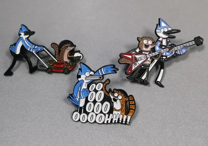 Set de pines grandes de Regular Show