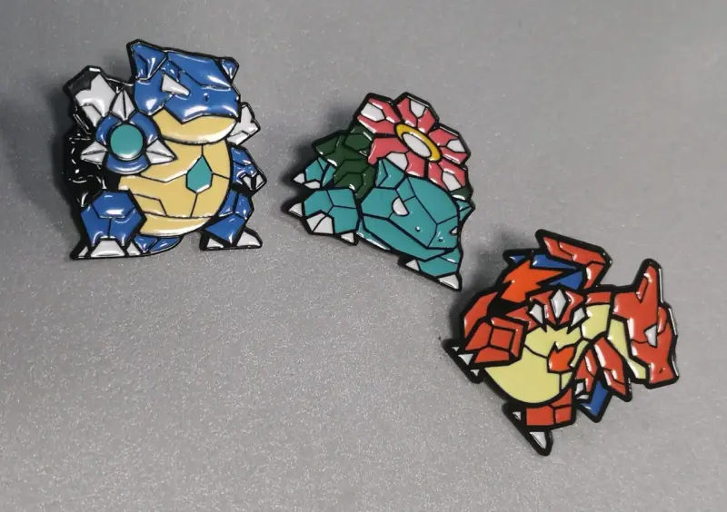 Set de pines de Pokemon