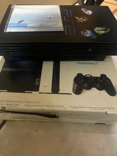 PlayStation 2 Fat + Caja PS2 Slim + Disco Online ( - miniatura 4