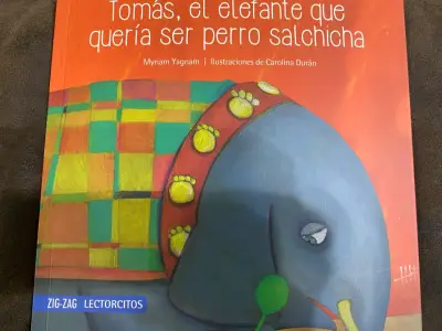 Libro infantil 'Tomás, el elefante que quería ser perro salchicha' - miniatura 1