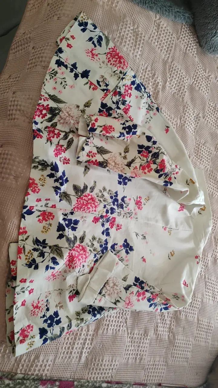 Blazer floral para mujer con boton - 2