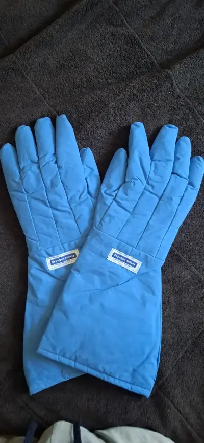 Guantes de seguridad térmicos azules - miniatura 1