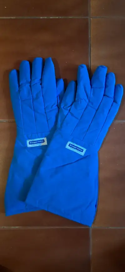 Guantes de seguridad térmicos azules - miniatura 2